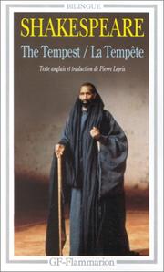Cover of: The Tempest / La Tempête by William Shakespeare