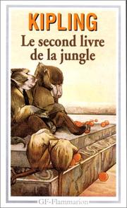 Cover of: Le second livre de la jungle by Rudyard Kipling, Alexis Tadié