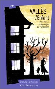 Cover of: L'Enfant