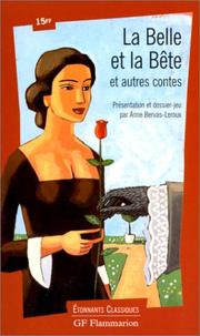 Cover of: La Belle et la Bête et autres contes
