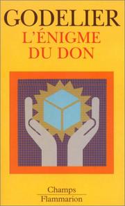 Cover of: L'Enigme du don
