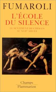 Cover of: L'école du silence