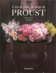 Cover of: L' art de vivre au temps de Proust