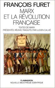 Cover of: Marx et la Révolution française by François Furet