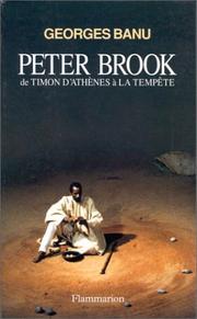 Cover of: Peter Brook by Georges Banu