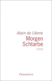 Cover of: Morgen Schtarbe by Alain de Libera
