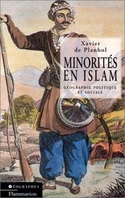 Cover of: Minorités en Islam by Xavier de Planhol