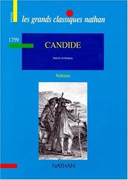 Cover of: Candide by Voltaire