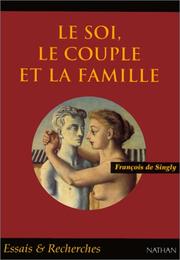 Cover of: Le soi, le couple et la famille