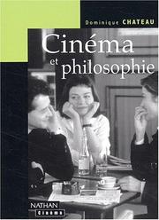 Cover of: Cinéma et philosophie