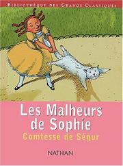 Cover of: Les malheurs de sophie by Segur