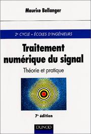 Cover of: Traitement numérique du signal : Théorie et pratique