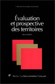 Cover of: Evaluation et prospective des territoires