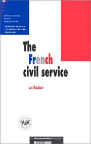 Cover of: French civil service