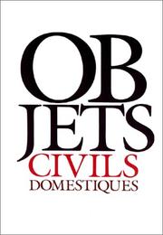 Cover of: Objets civils domestiques: vocabulaire.