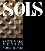 Cover of: Venise, Saint-Marc, sols by André Bruyère