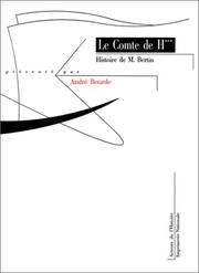 Cover of: Histoire de M. Bertin, marquis de Fratteaux by H. comte de