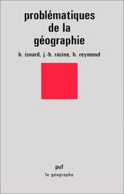 Cover of: Problématiques de la géographie