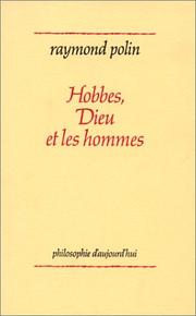 Cover of: Hobbes, Dieu et les hommes