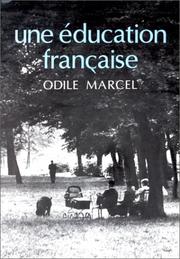 Cover of: Une éducation française