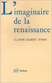 Cover of: L' imaginaire de la Renaissance