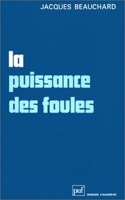 Cover of: La puissance des foules