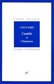 Cover of: Candide (Etudes litteraires) by Voltaire