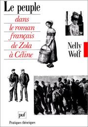 Cover of: Le peuple dans le roman français de Zola à Céline