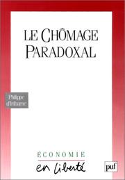 Cover of: Le chômage paradoxal
