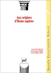 Cover of: Aux origines d'Homo sapiens