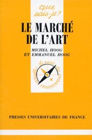 Cover of: Le marché de l'art by Michel Hoog