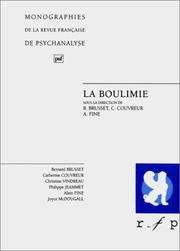 Cover of: La Boulimie by Brusset B.