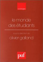 Cover of: Le monde des étudiants