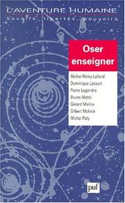 Cover of: Oser enseigner