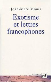 Cover of: Exotisme et lettres francophones