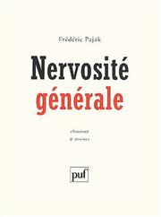 Cover of: Nervosité générale: chansons & poèmes