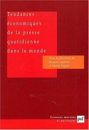 Cover of: Tendances économiques de la presse quotidienne dans le monde