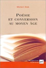 Cover of: Poésie et conversion au Moyen Age by Michel Zink