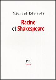 Cover of: Racine et Shakespeare