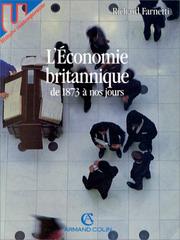 Cover of: L' économie britannique de 1873 à nos jours