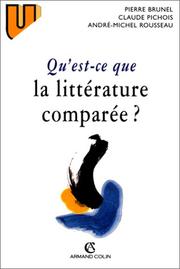 Cover of: Qu'est-ce que la littérature comparée ?