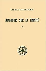 Cover of: Dialogues sur la Trinité