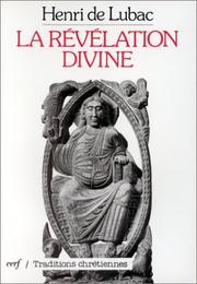 Cover of: La révélation divine