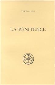 De paenitentia by Tertullian