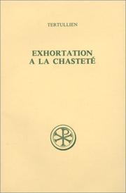 Cover of: Exhortation à la chasteté