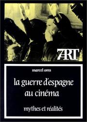 Cover of: La guerre d'Espagne au cinéma