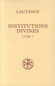 Divinae institutiones by Lactantius