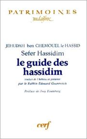 Cover of: Sefer hassidim =: le Guide des hassidim