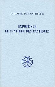 Cover of: Exposé sur le Cantique des cantiques