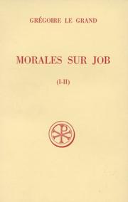 Cover of: Morales sur Job by Pope Gregory I
